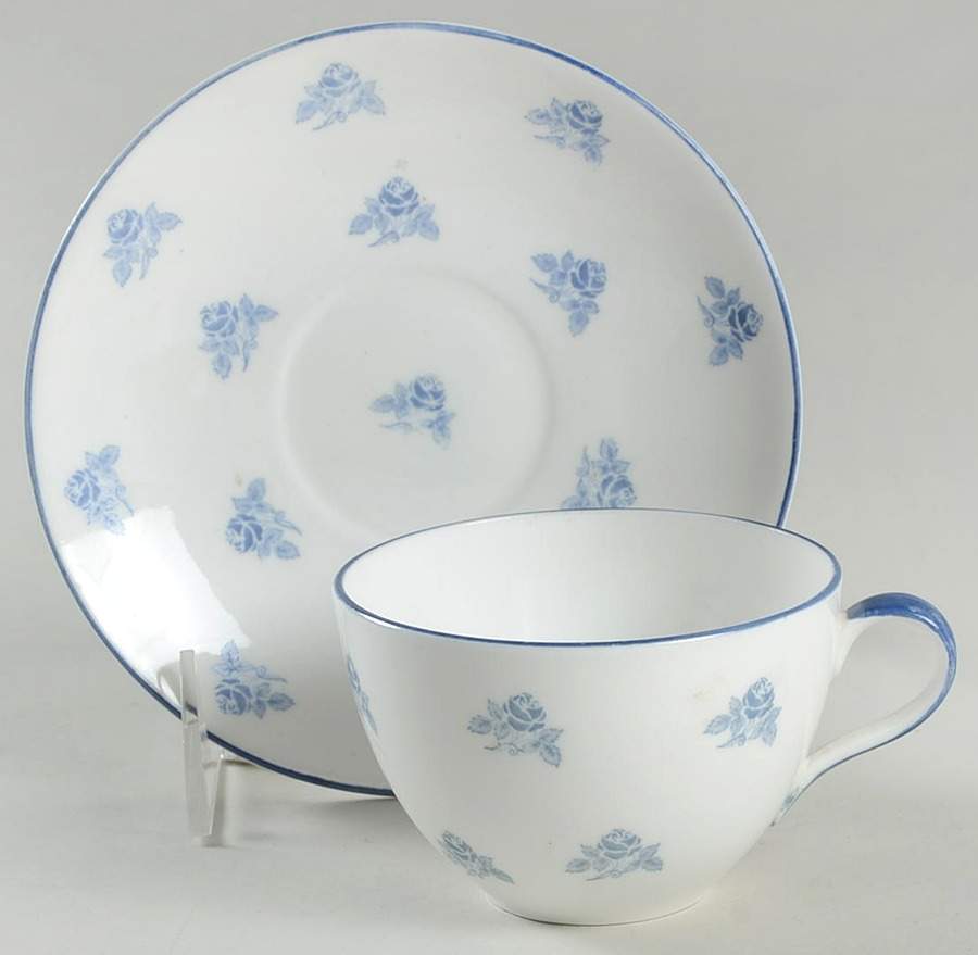 8311 Flat Cup & Saucer Set by Shelley-1