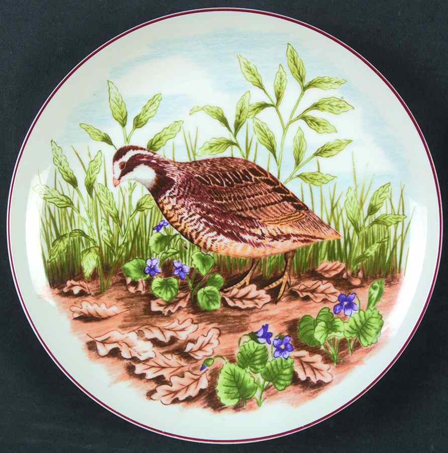 Gamebirds Salad Plate by Sigma-1