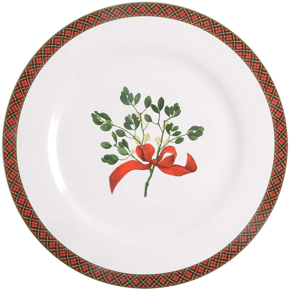 Holiday Greens Dinner Plate by Sakura-1