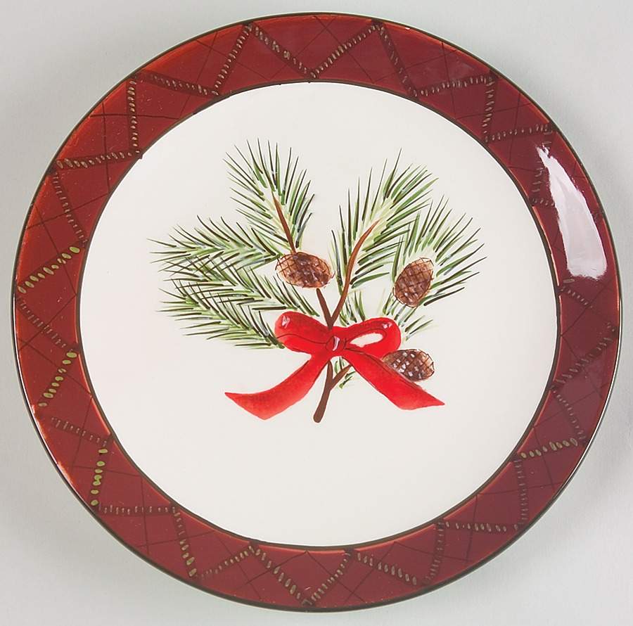 Holiday Greens Dinner Plate by Sakura-1