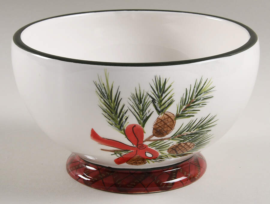 Holiday Greens 6" All Purpose Bowl by Sakura-1