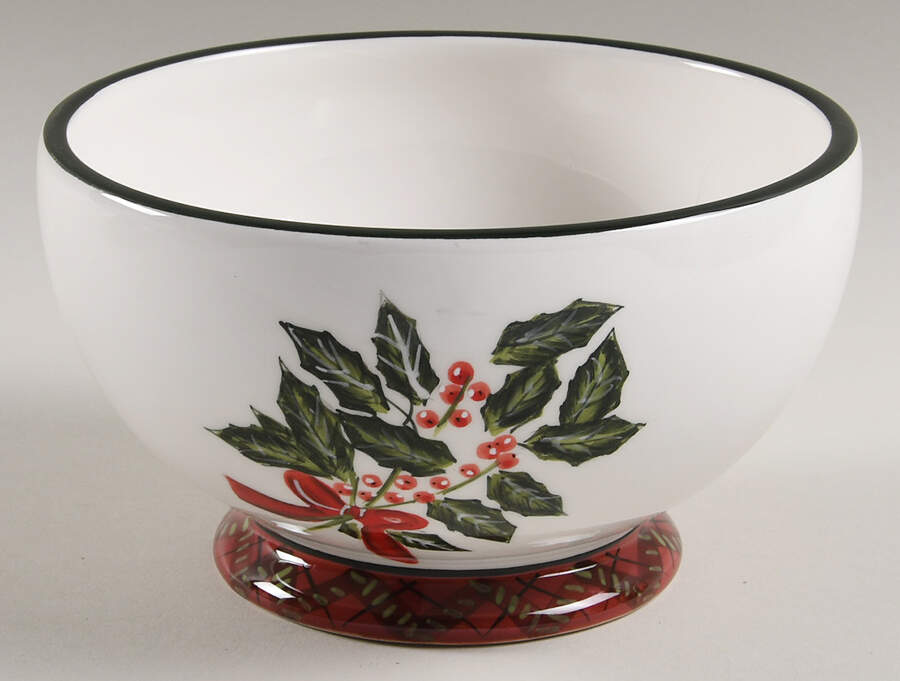 Holiday Greens 6" All Purpose Bowl by Sakura-1