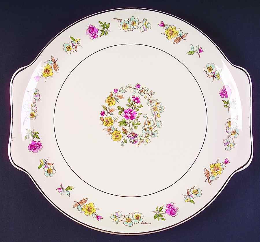 53u Handled Chop Plate (Round Platter) by Salem-1