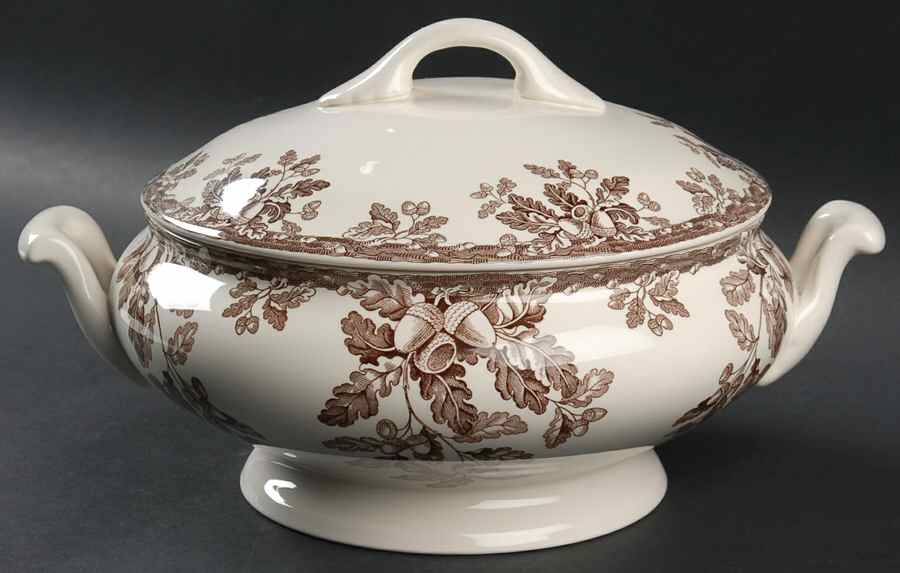 Manor Round Covered Vegetable by Spode-1