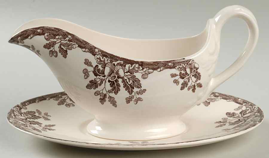 Manor Gravy Boat & Underplate by Spode-1