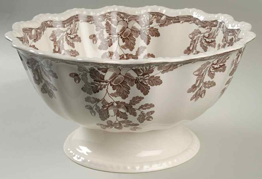 Manor Footed Bowl by Spode-1