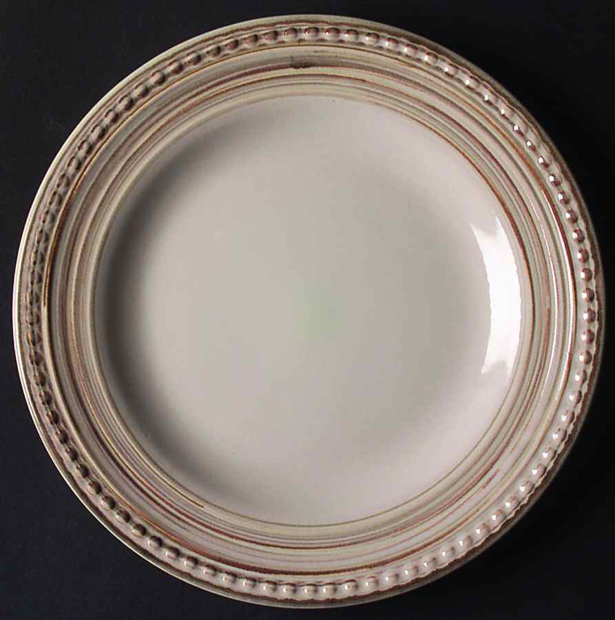 Amour Beige Salad Plate by Sango-1