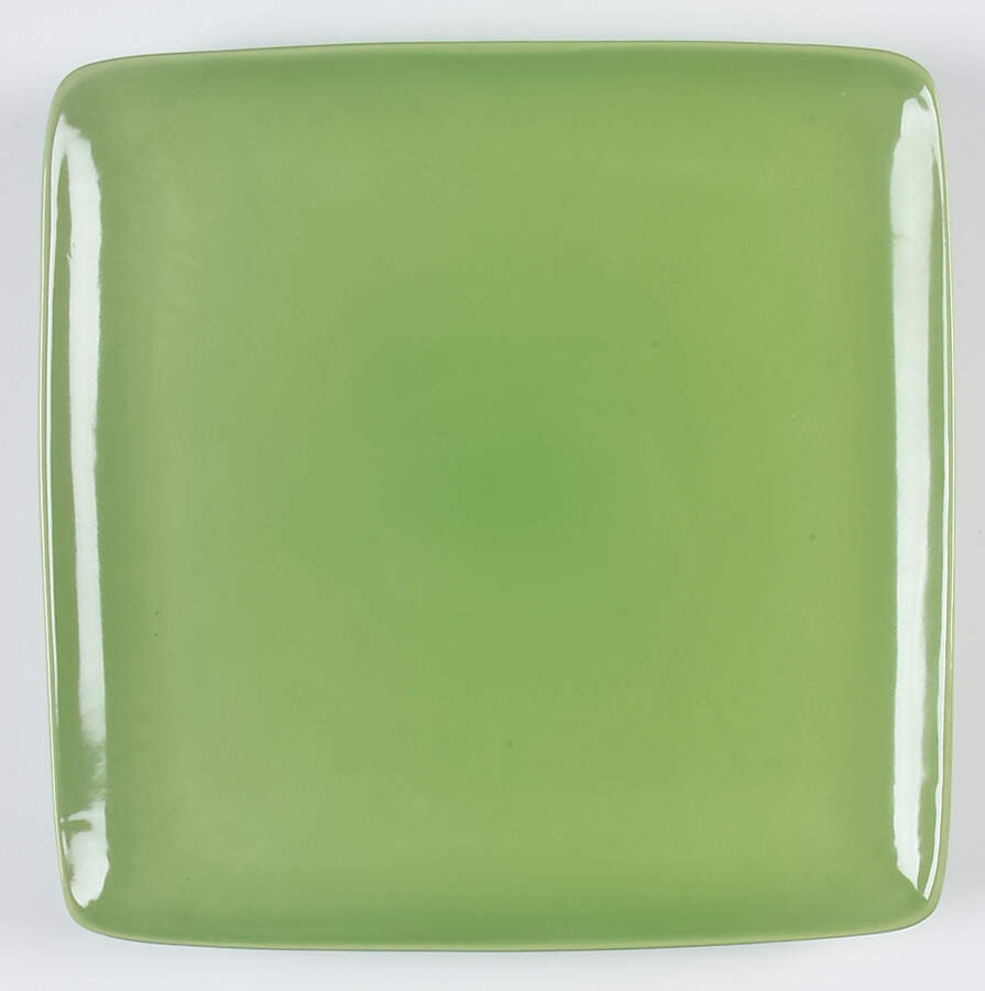 Hopscotch Green 13" Square Chop Plate by Studio Nova-1