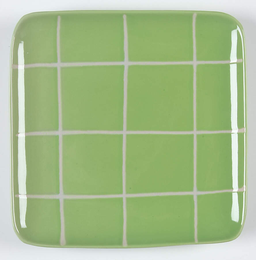 Hopscotch Green Salad Plate by Studio Nova-1