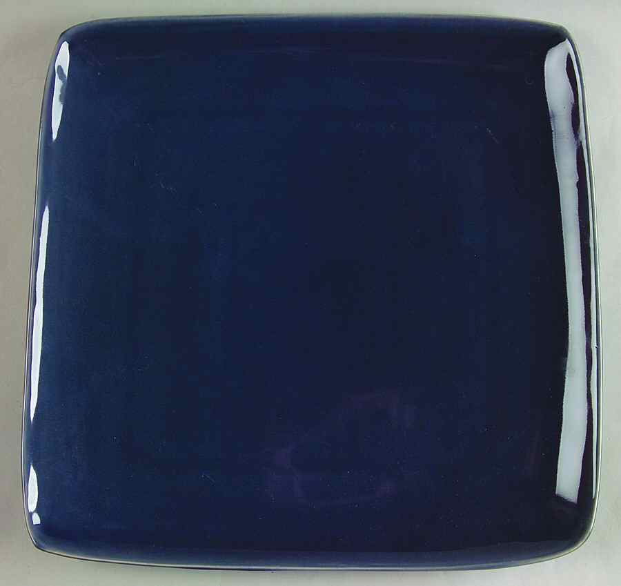 Hopscotch Navy Blue 13" Square Chop Plate by Studio Nova-1
