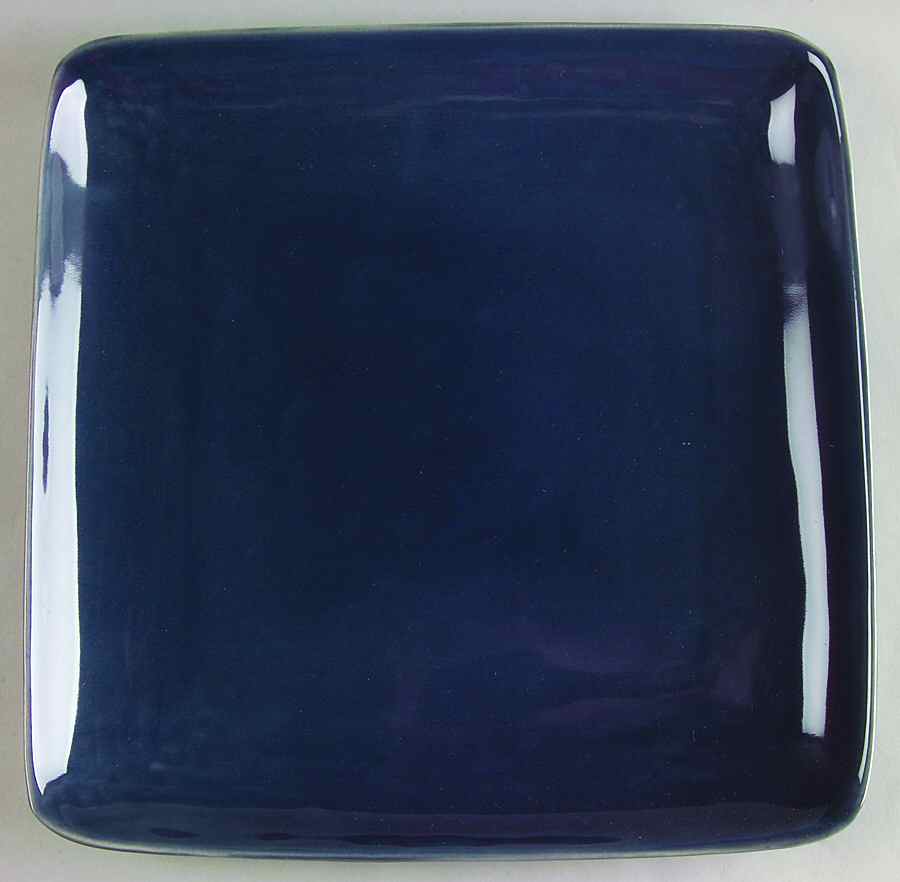 Hopscotch Navy Blue Dinner Plate by Studio Nova-1