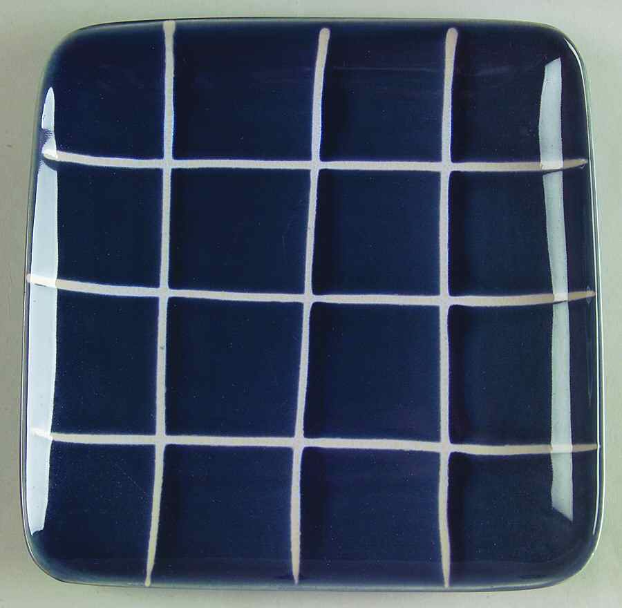 Hopscotch Navy Blue Salad Plate by Studio Nova-1