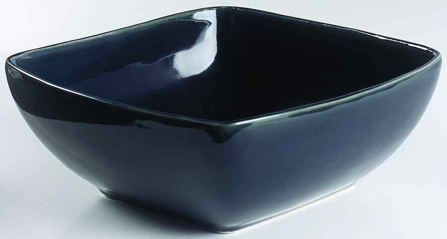 Hopscotch Navy Blue 10" Square Vegetable Bowl by Studio Nova-1