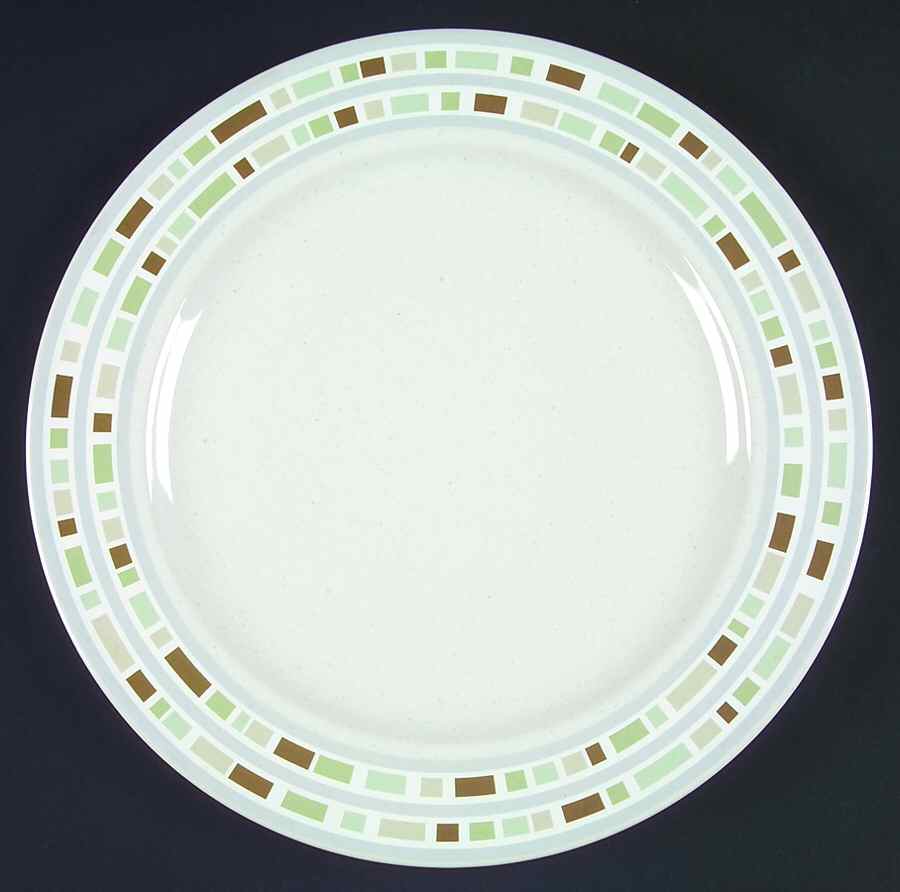 Mosaic Stone Dinner Plate by Studio Nova-1