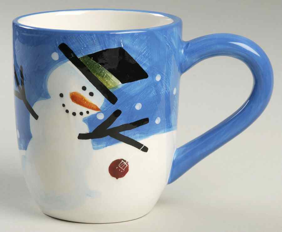 Cherry Snowman Mug by Sakura-1