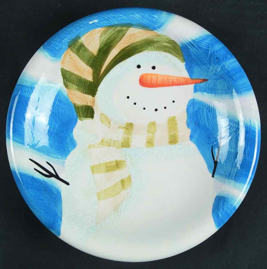 Wintergreen Salad Plate by Sakura-1