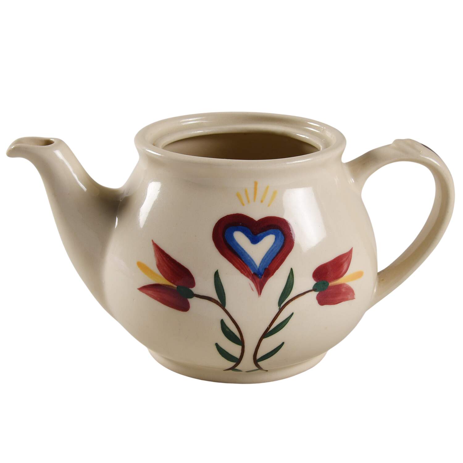 Pennsylvania Dutch Teapot No Lid by Shawnee-1