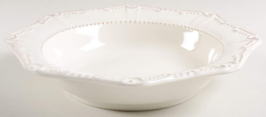 Isabella Ivory 9" Individual Pasta Bowl by Skyros-1