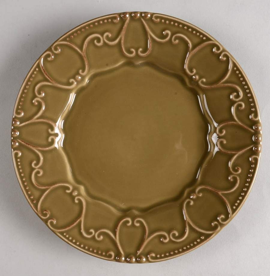 Isabella Eucalyptus Salad Plate by Skyros-1