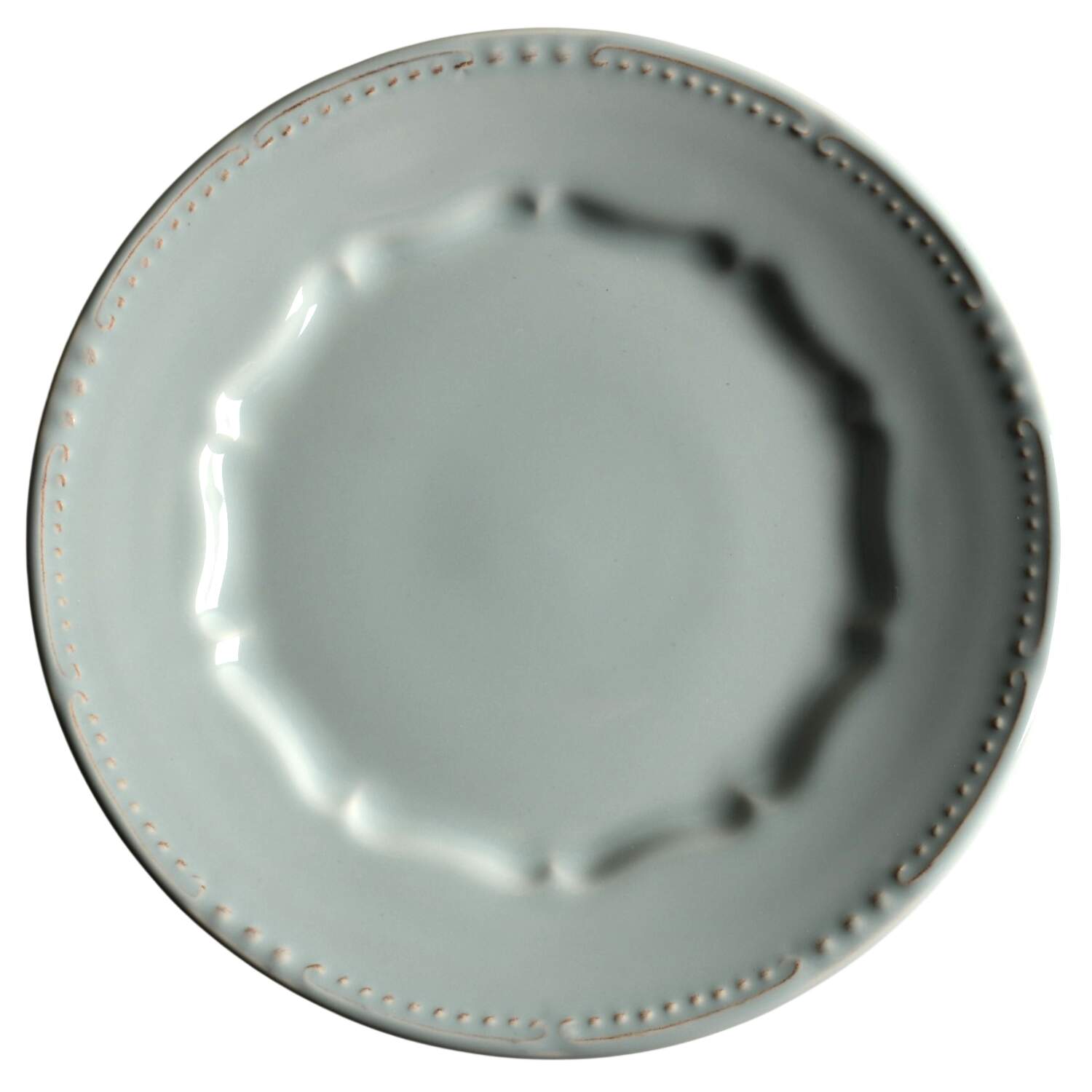Isabella Ice Blue Salad Plate by Skyros-1