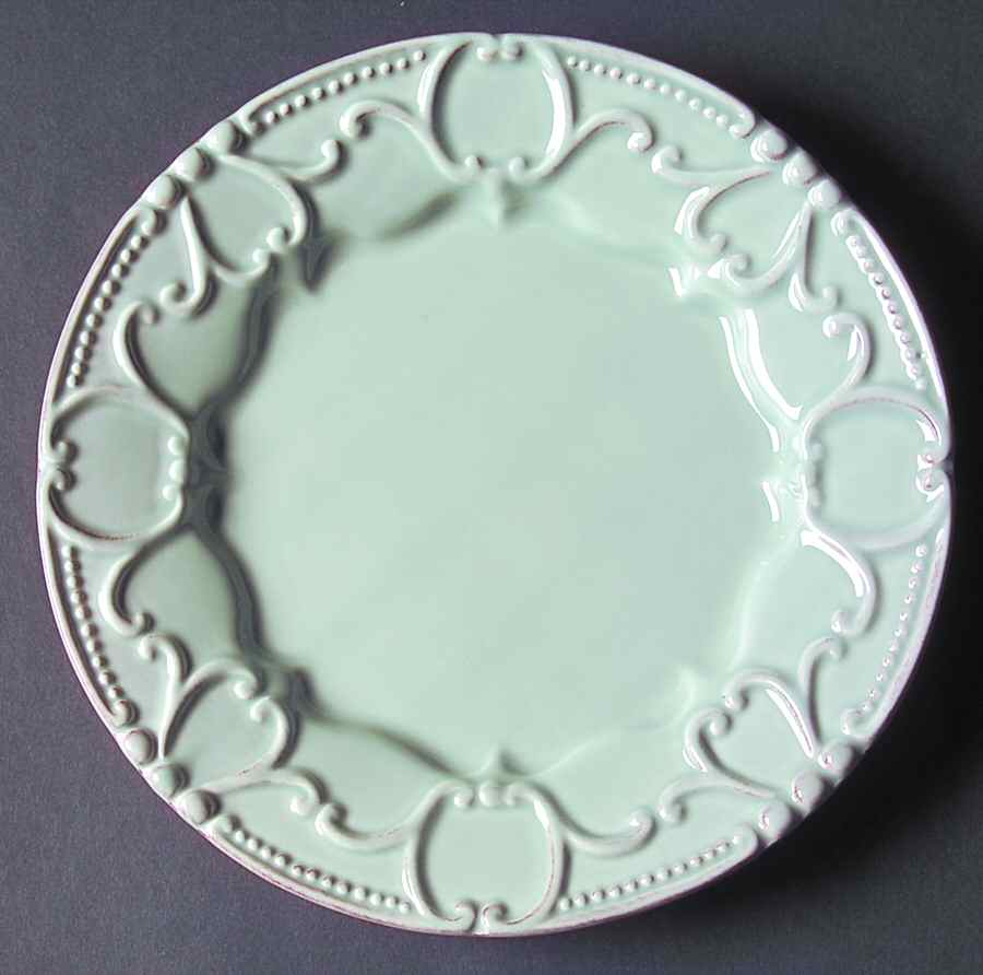 Isabella Ice Blue Salad Plate by Skyros-1