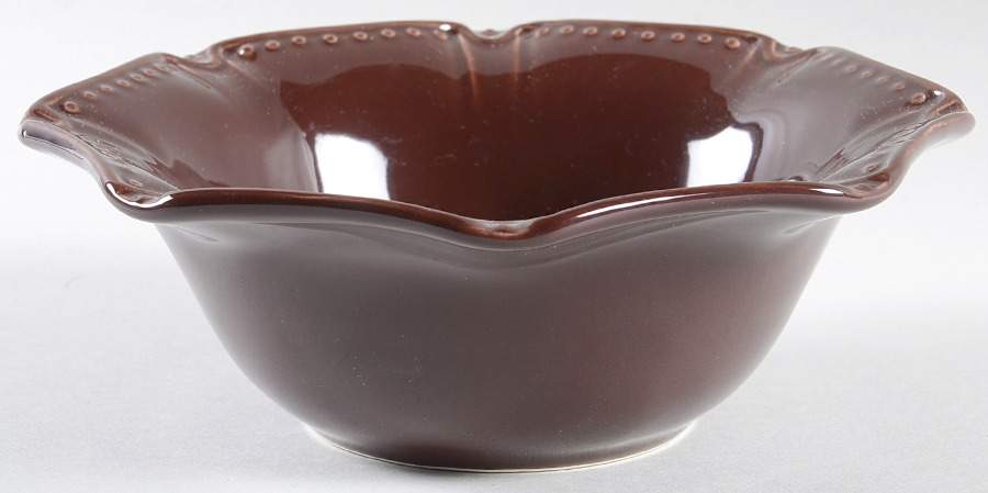 Isabella Chocolate Soup/Cereal Bowl by Skyros-1