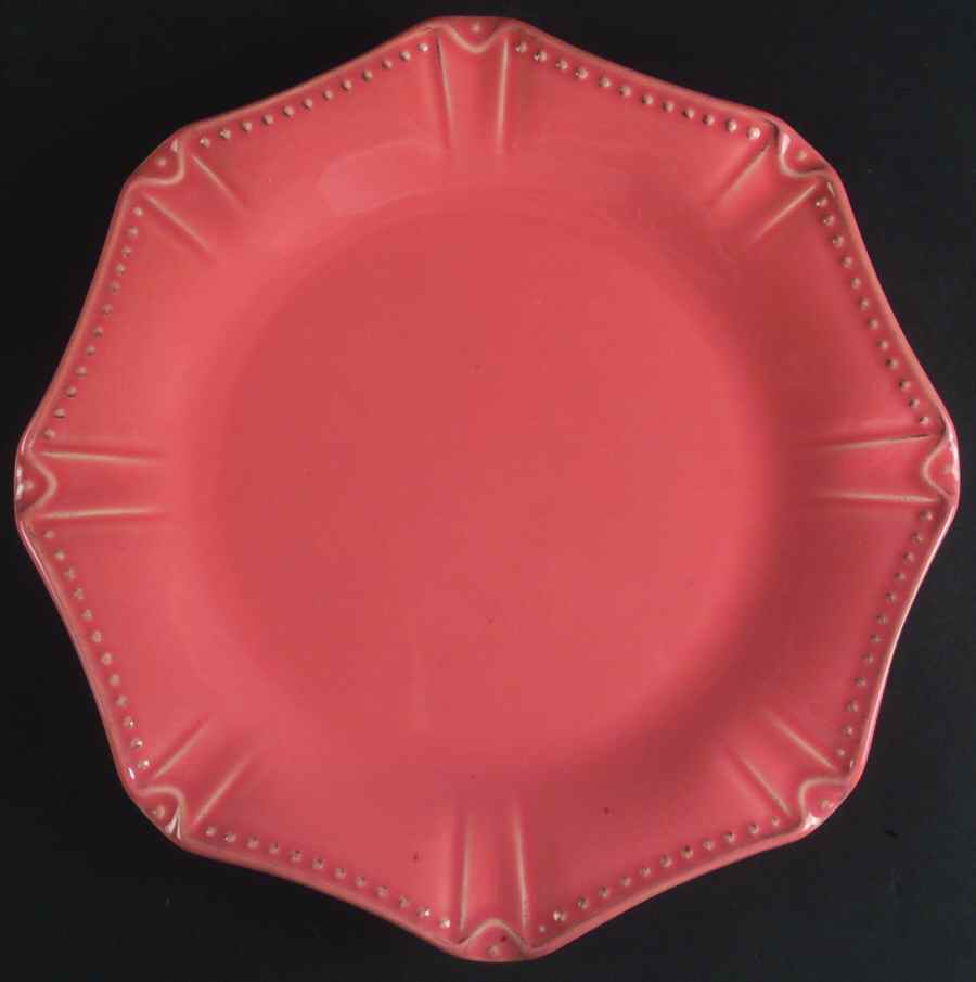 Isabella Coral Dinner Plate by Skyros-1