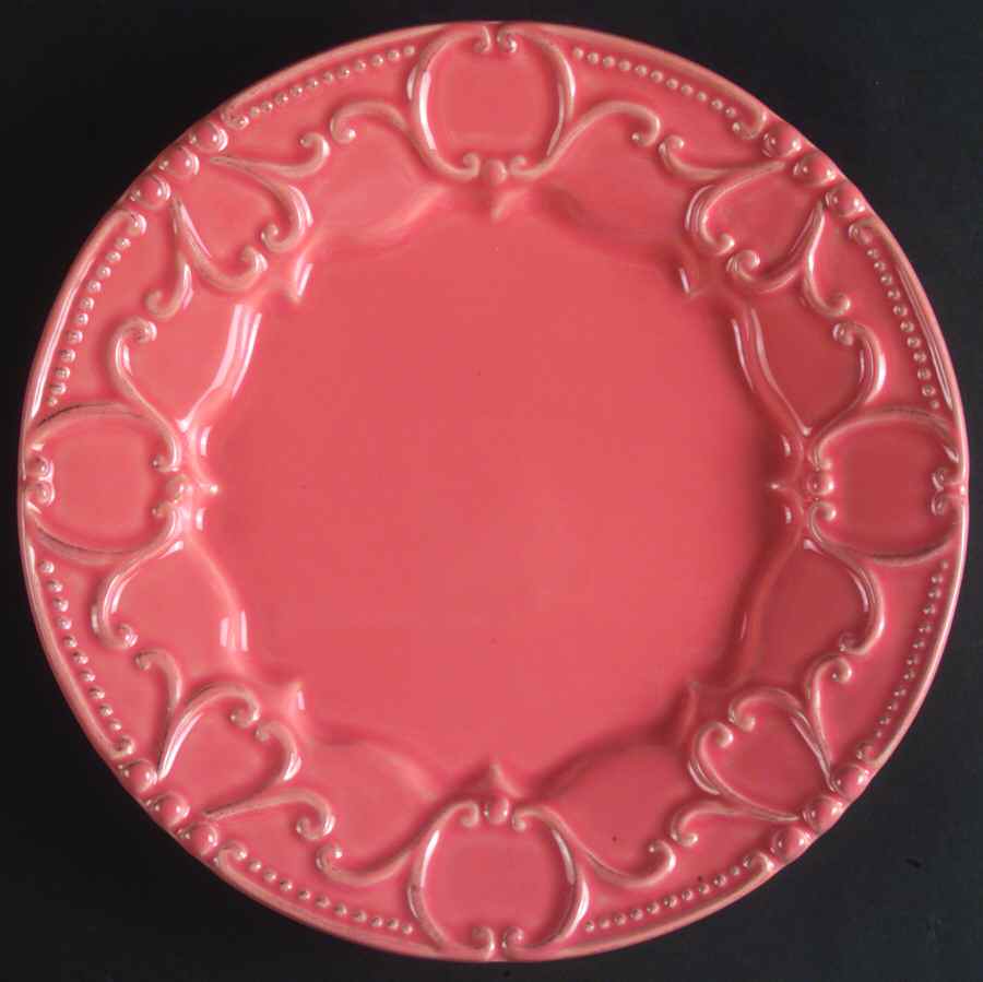 Isabella Coral Salad Plate by Skyros-1