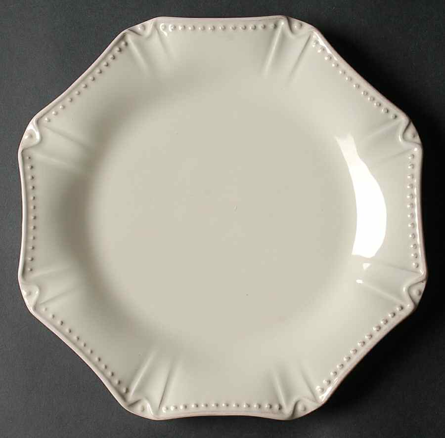 Isabella Linen Dinner Plate by Skyros-1