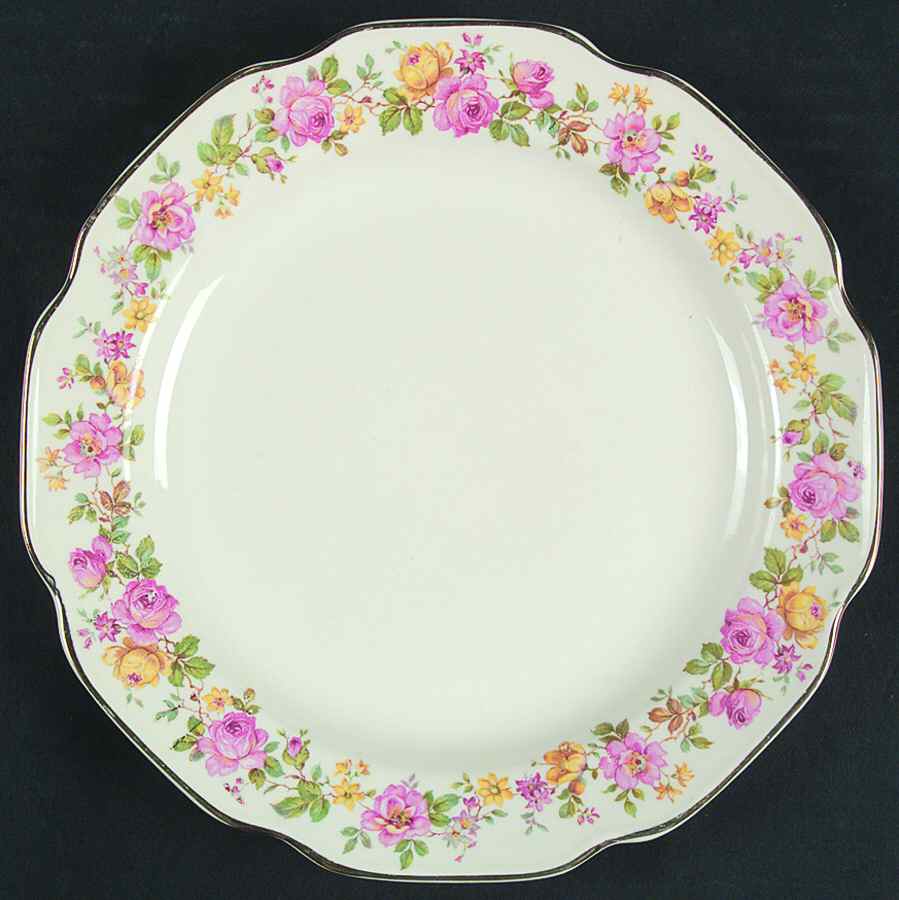 Rosette Luncheon Plate by Stetson-1