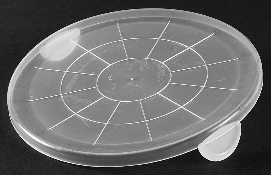 Concepts Cocoa 6" Storage Ceramic Bowl Plastic Lid by Sango-1