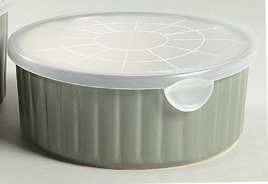 Concepts Avocado 6" Storage Ceramic Bowl by Sango-1