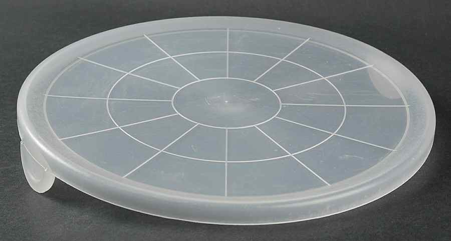 Concepts Avocado Plastic Lid for 8" Ceramic Storage Bowl by Sango-1