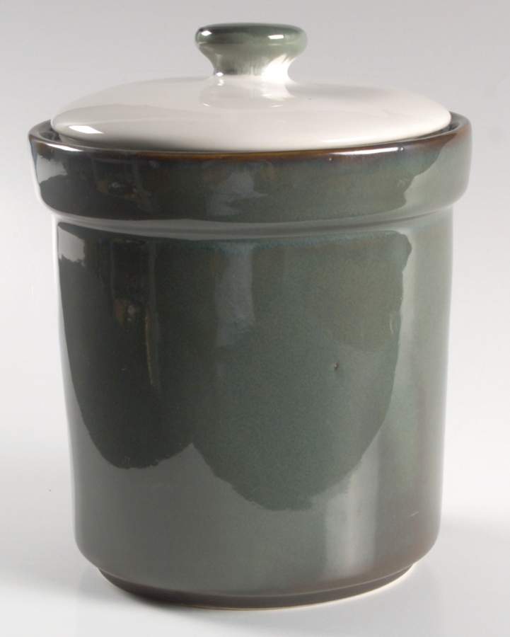 Concepts Avocado Extra Large Canister & Lid by Sango-1