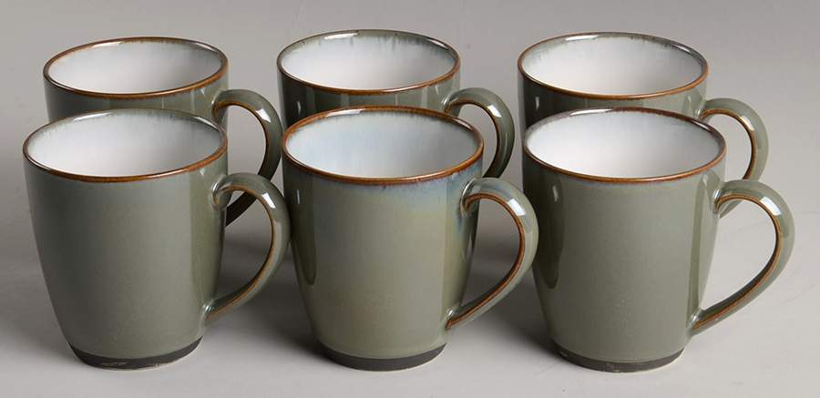 Concepts Avocado Mug - Set of 6 by Sango-1