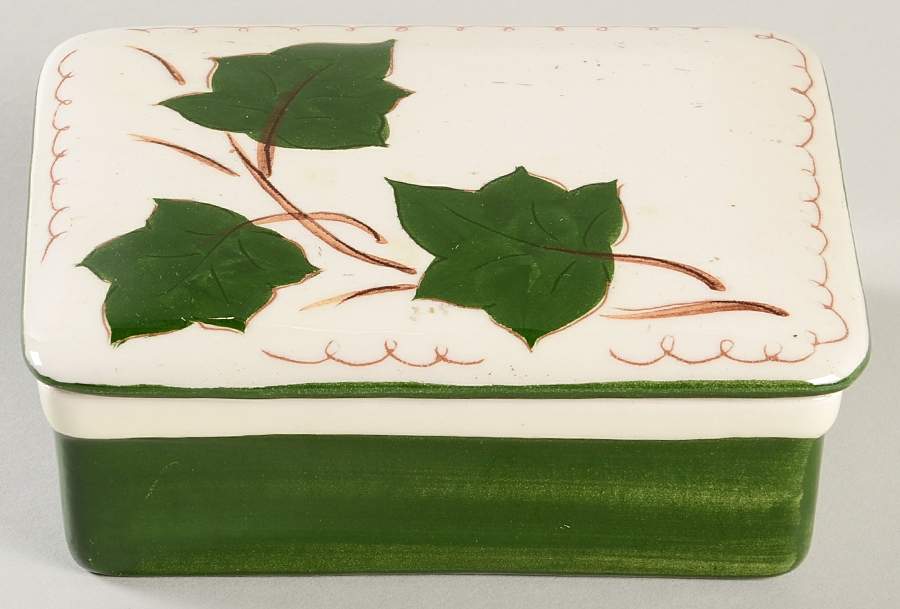 Ivy Cigarette Box & Lid by Stangl-1