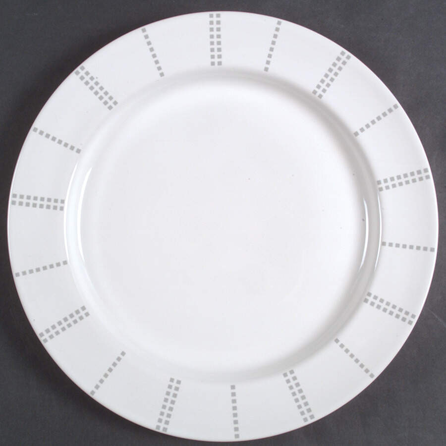Pezze Gray 12" Chop Plate (Round Platter) by Studio Nova-1