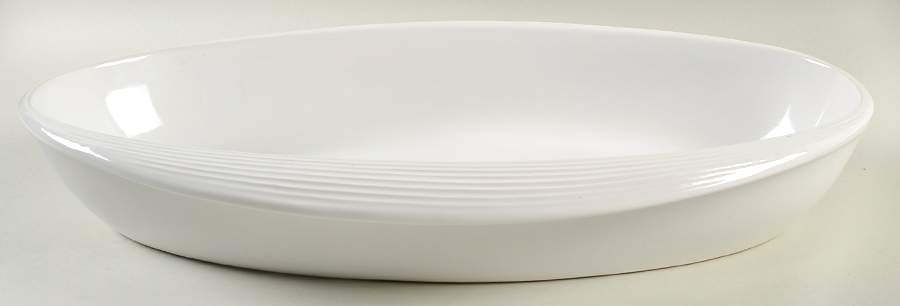 Tempo 16" Large Oval Salad Serving Bowl by Studio Nova-1