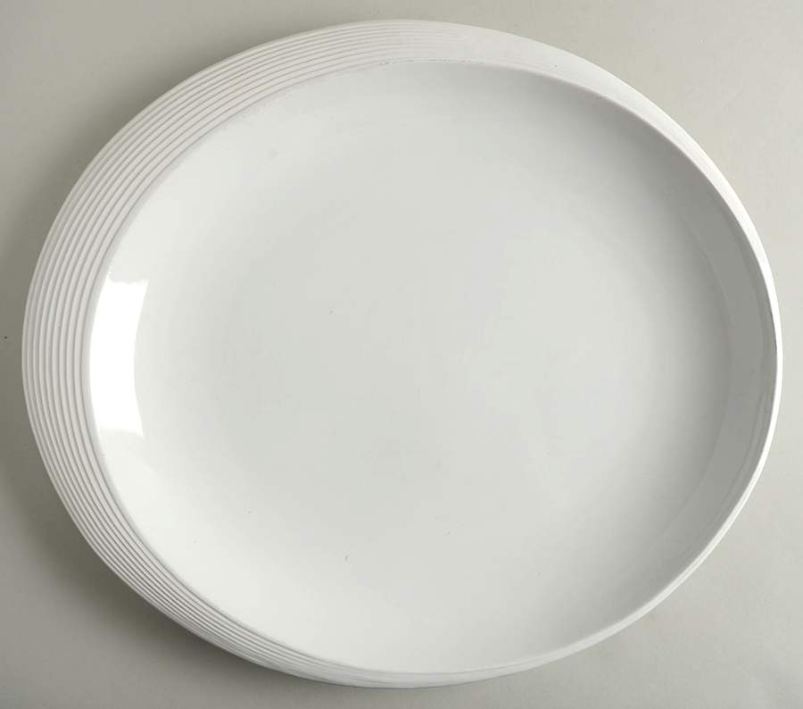 Tempo 17" Oval Serving Platter by Studio Nova-1