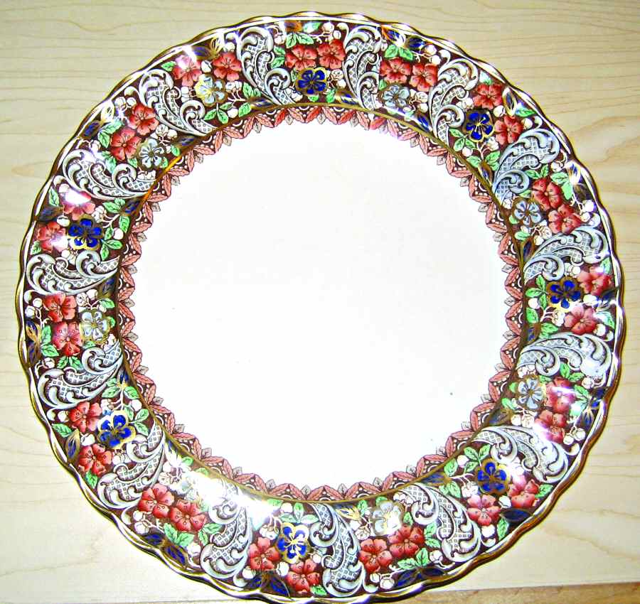 Kabul Dinner Plate by Spode-1