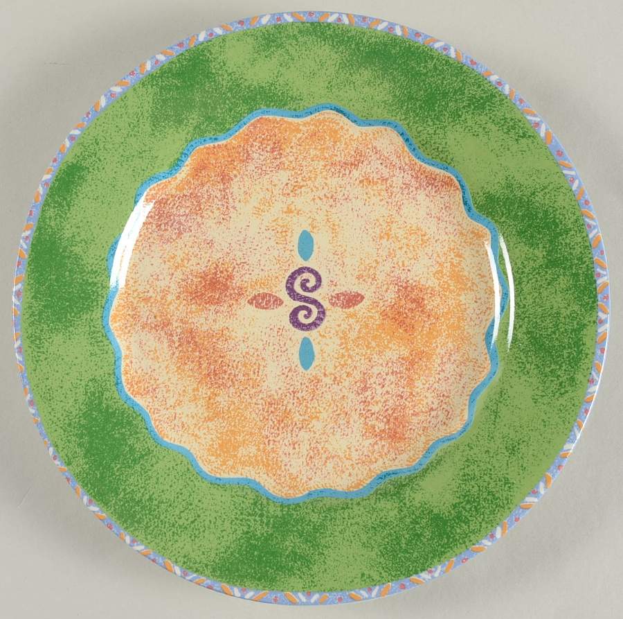 Mint Salad Plate by Sango-1