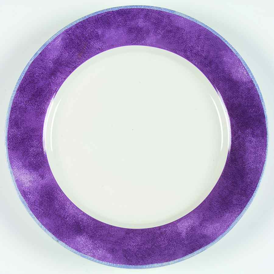 Violet Dinner Plate by Sango-1