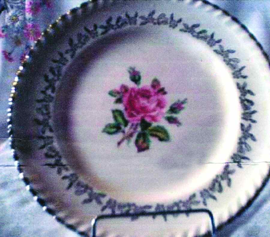 Rose of Tralee Bread & Butter Plate by Sovereign Potters-1