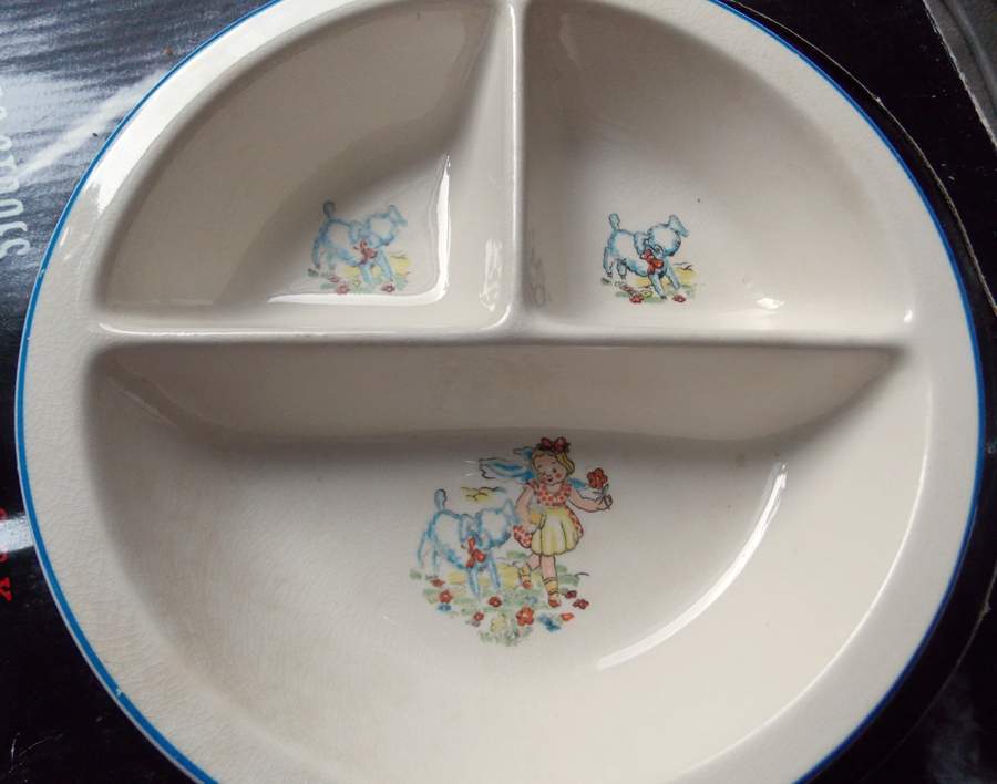 SLM297 Divided Child's Plate by Salem-1