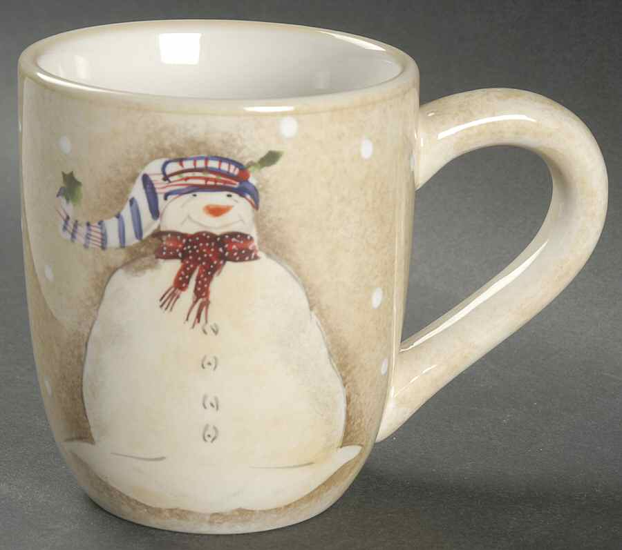 Snowmates Cream Mug by Sakura-1