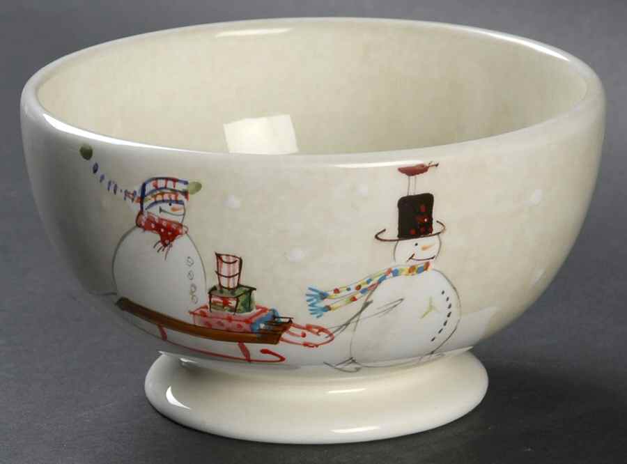 Snowmates Cream 5" All Purpose Bowl by Sakura-1