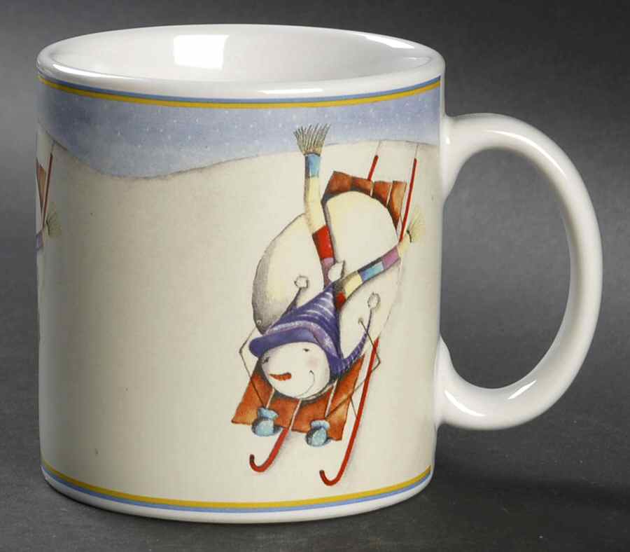 Sporting Snowmen Mug by Sakura-1