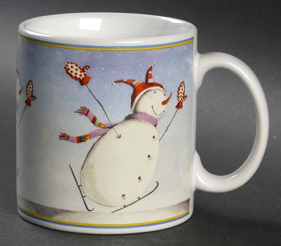 Sporting Snowmen Mug by Sakura-1