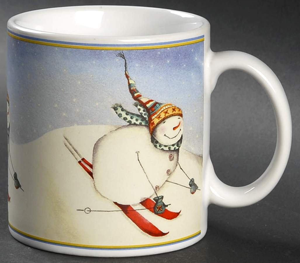 Sporting Snowmen Mug by Sakura-1