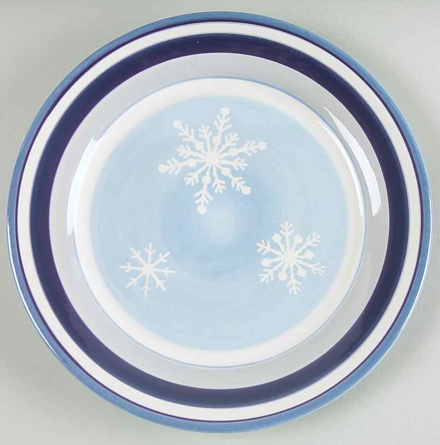 Winter Frost Salad Plate by St Nicholas Square-1